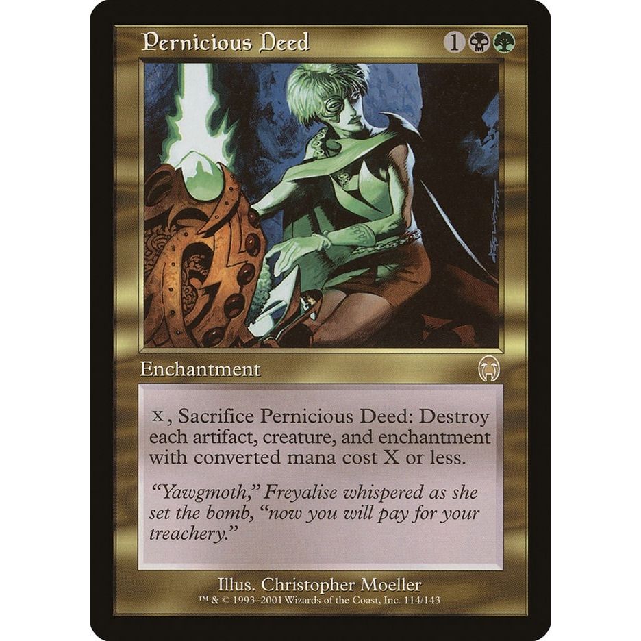 Image for Pernicious Deed (114) (APC) - Magic: The Gathering