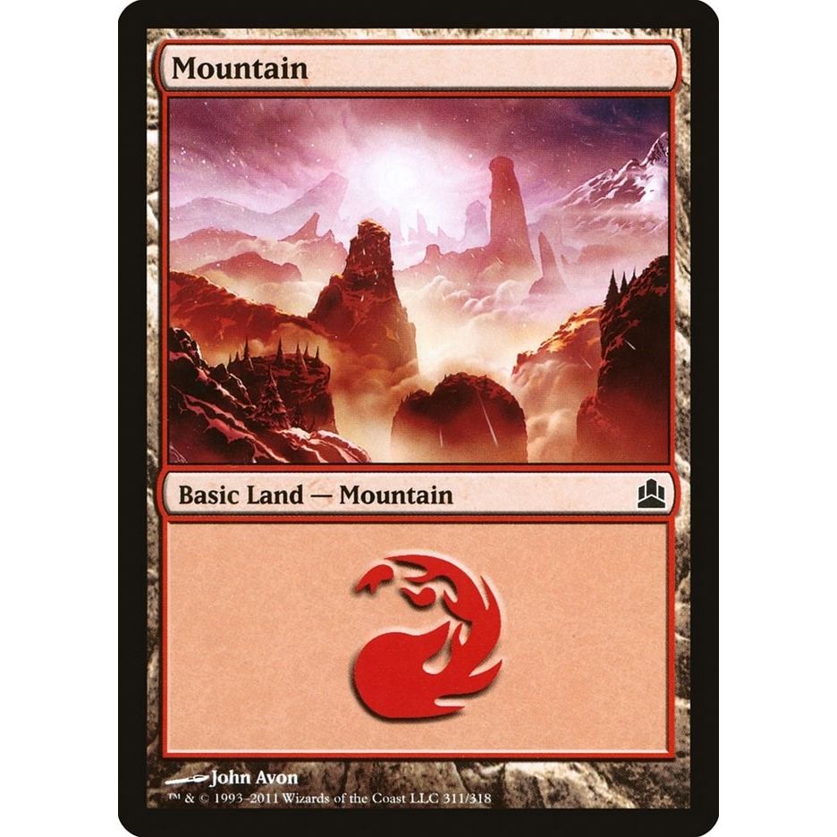 Image for Mountain (311) (311) (CMD) - Magic: The Gathering