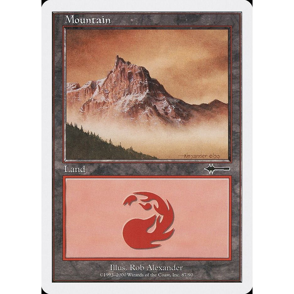 Image for Mountain (87) (87) (BTD) - Magic: The Gathering