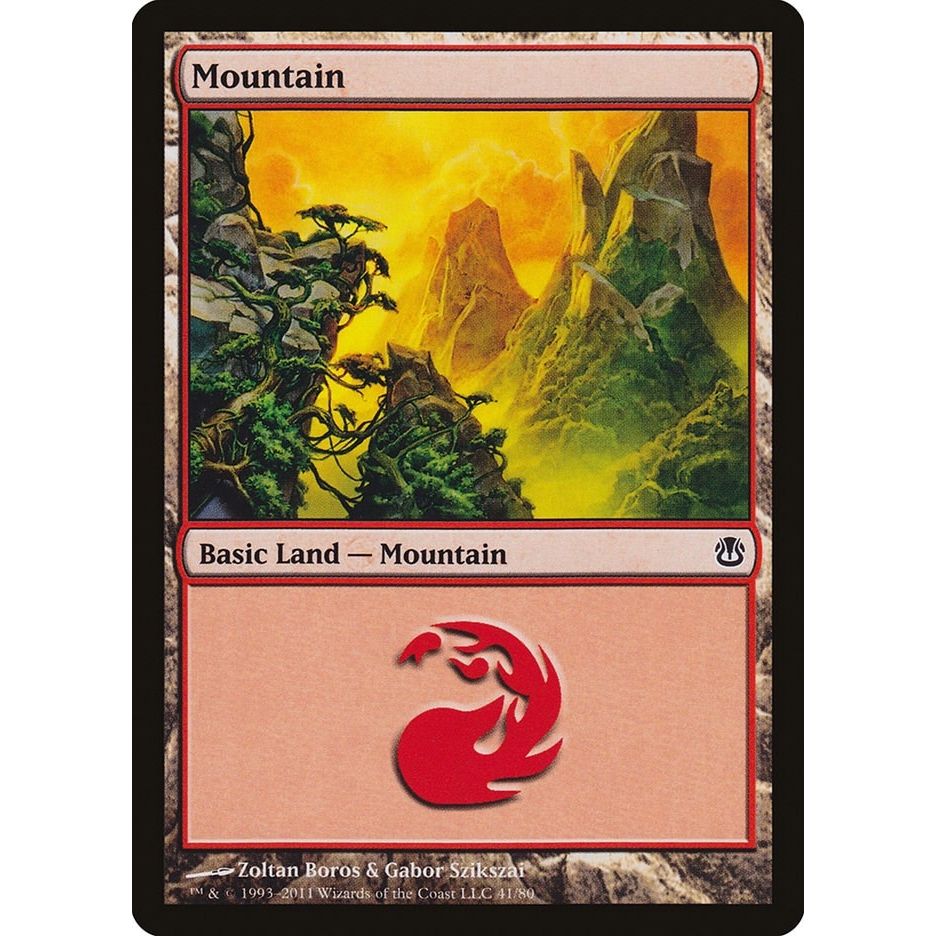 Image for Mountain (41) (41) (DDH) - Magic: The Gathering