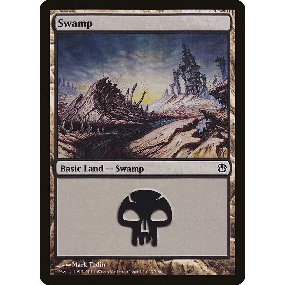 Image for Swamp (77) (77) (DDH) - Magic: The Gathering
