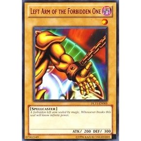 Image for Left Arm of the Forbidden One (Red) (DL11-EN005) (DL) - YuGiOh
