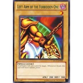 Image for Left Arm of the Forbidden One (Green) (DL11-EN005) (DL) - YuGiOh
