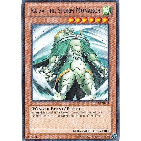 Image for Raiza the Storm Monarch (Blue) (DL14-EN008) (DL) - YuGiOh