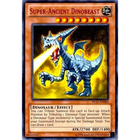 Image for Super-Ancient Dinobeast (Red) (DL17-EN004) (DL) - YuGiOh