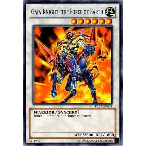 Image for Gaia Knight, the Force of Earth (Blue) (DL17-EN011) (DL) - YuGiOh