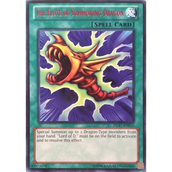 Image for The Flute of Summoning Dragon (Red) (DL17-EN013) (DL) - YuGiOh