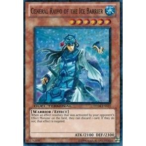Image for General Raiho of the Ice Barrier (DT04-EN035) (DT04) - YuGiOh