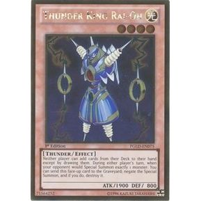 Image for Thunder King Rai-Oh (PGLD-EN075) (PGLD) - YuGiOh