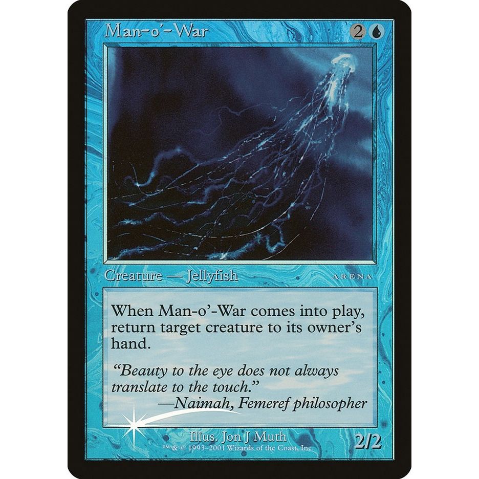 Image for Man-o'-War (ARENA) - Magic: The Gathering