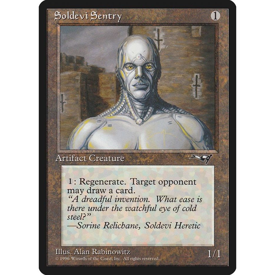 Image for Soldevi Sentry (Close-Up) (176) (ALL) - Magic: The Gathering