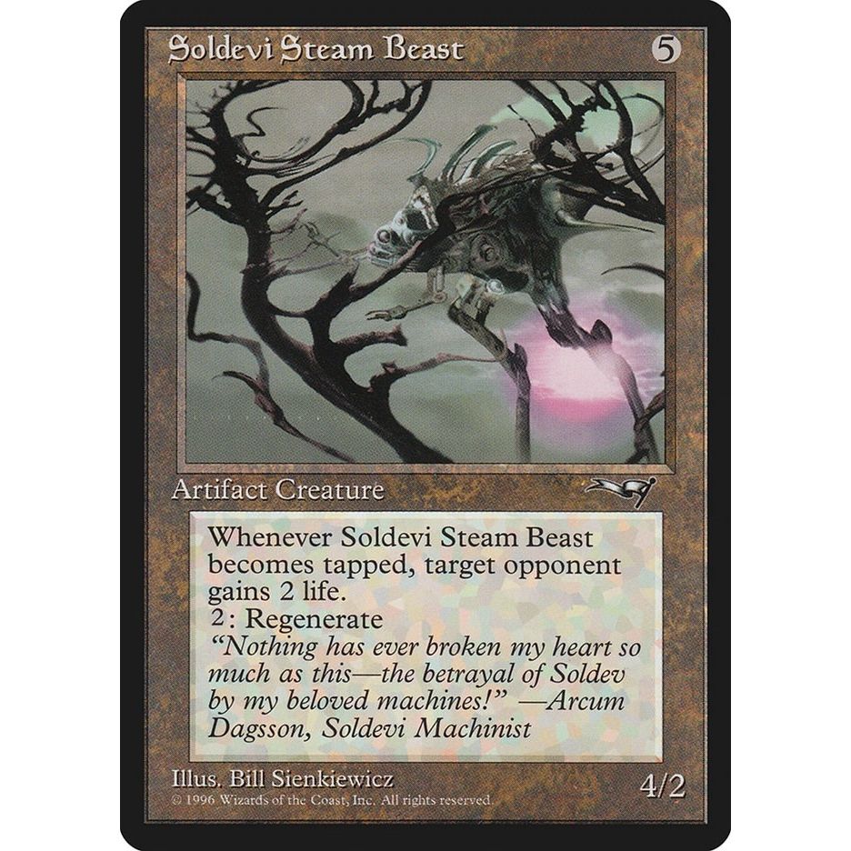Image for Soldevi Steam Beast (Purple Sun) (178) (ALL) - Magic: The Gathering