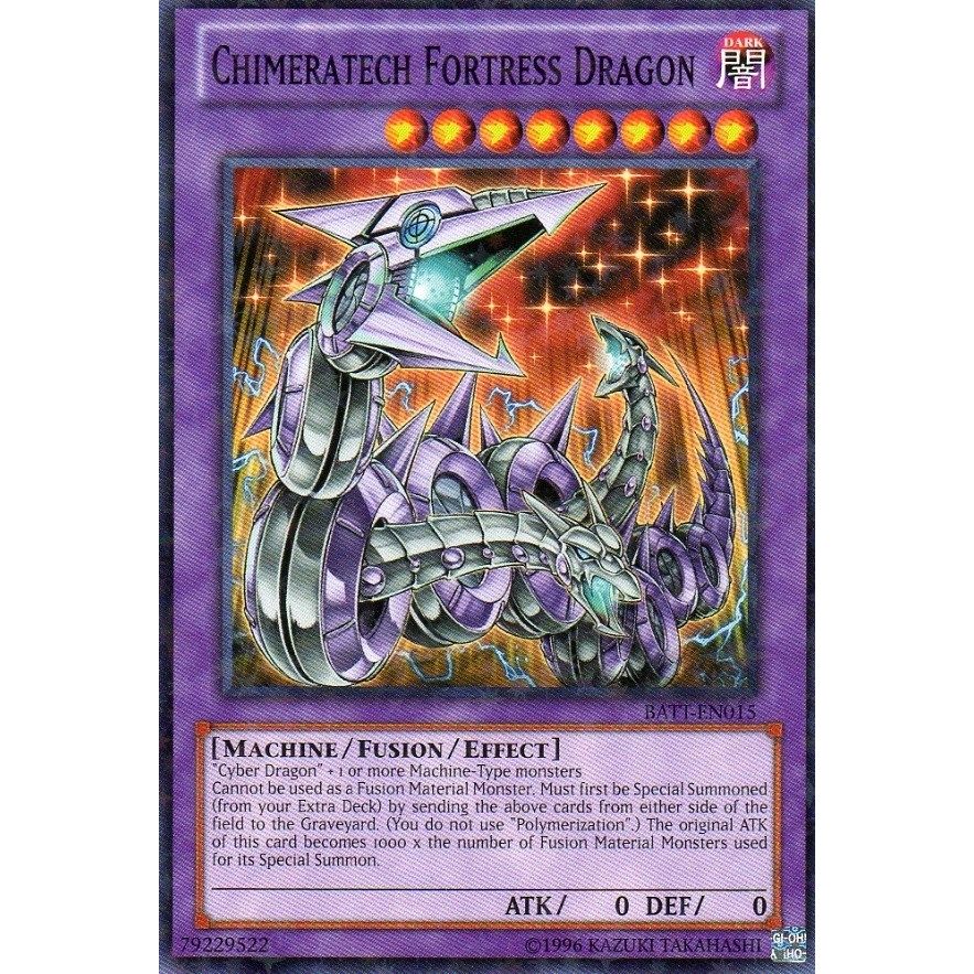 Image for Chimeratech Fortress Dragon (Starfoil) (BATT-EN015) (BATT) - YuGiOh