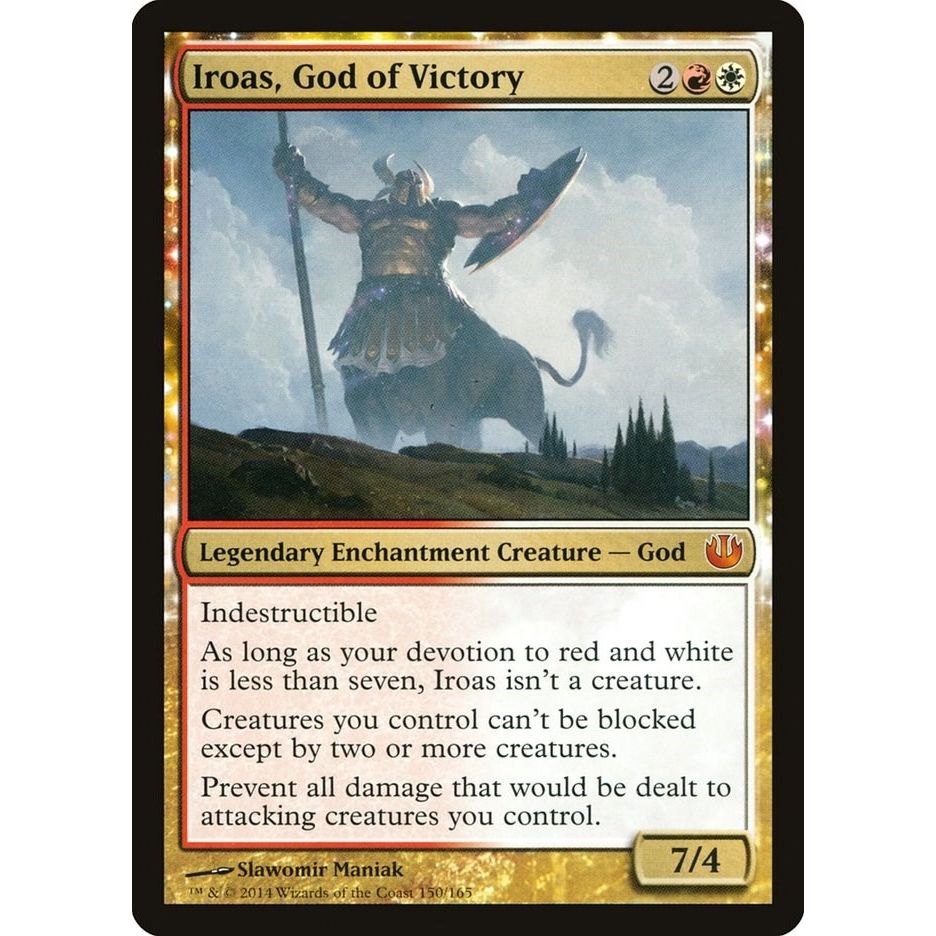 Image for Iroas, God of Victory (150) (JOU) - Magic: The Gathering
