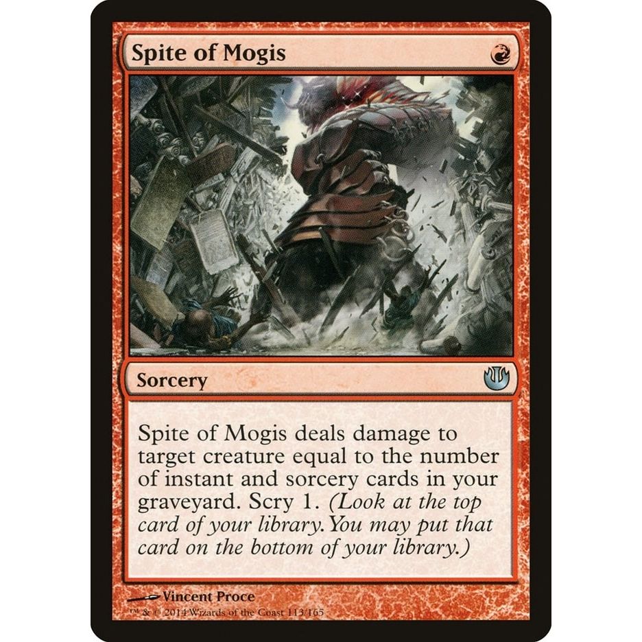 Image for Spite of Mogis (113) (JOU) - Magic: The Gathering