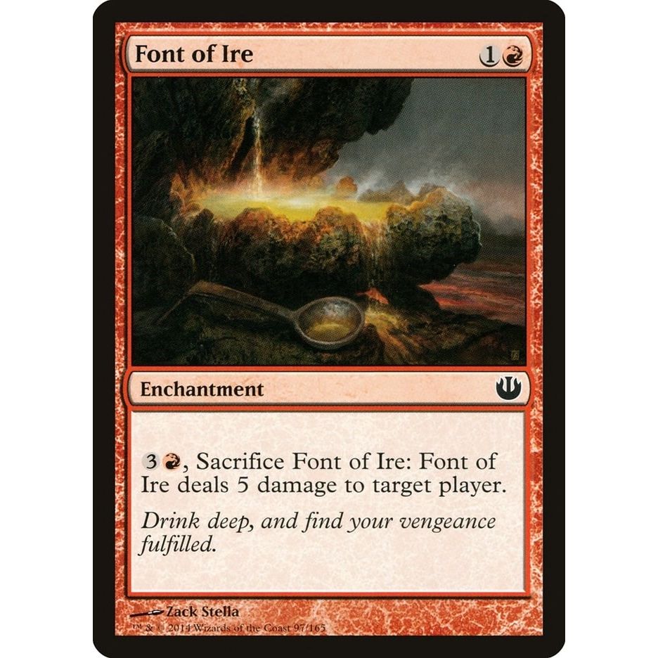 Image for Font of Ire (97) (JOU) - Magic: The Gathering