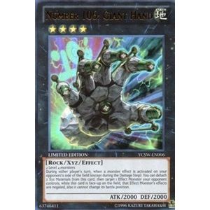 Image for Number 106: Giant Hand (YCSW-EN006) (YCSW) - YuGiOh