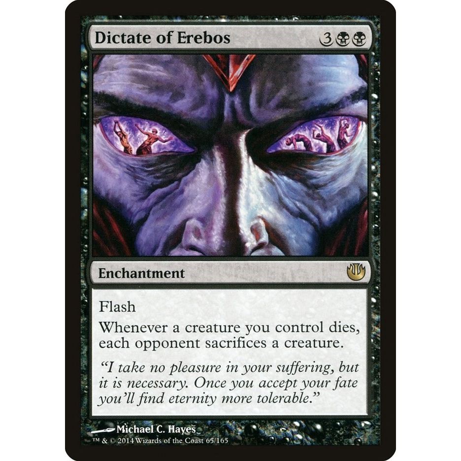 Image for Dictate of Erebos (65) (JOU) - Magic: The Gathering