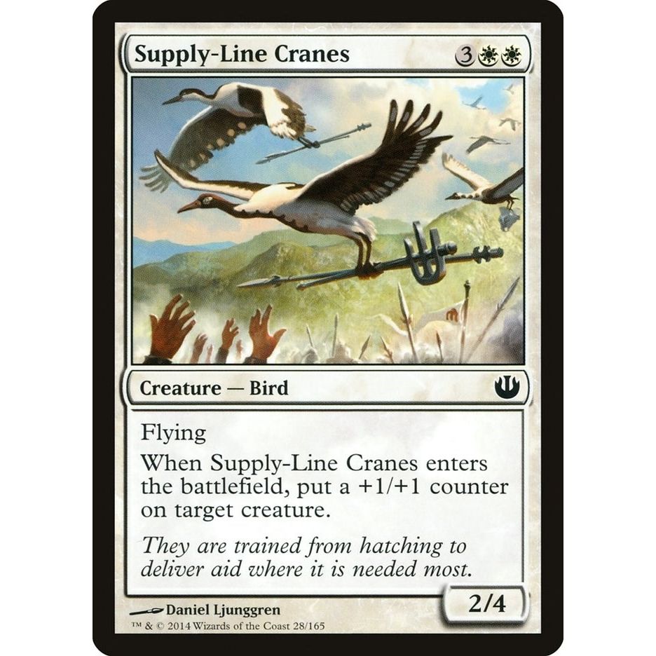 Image for Supply-Line Cranes (28) (JOU) - Magic: The Gathering