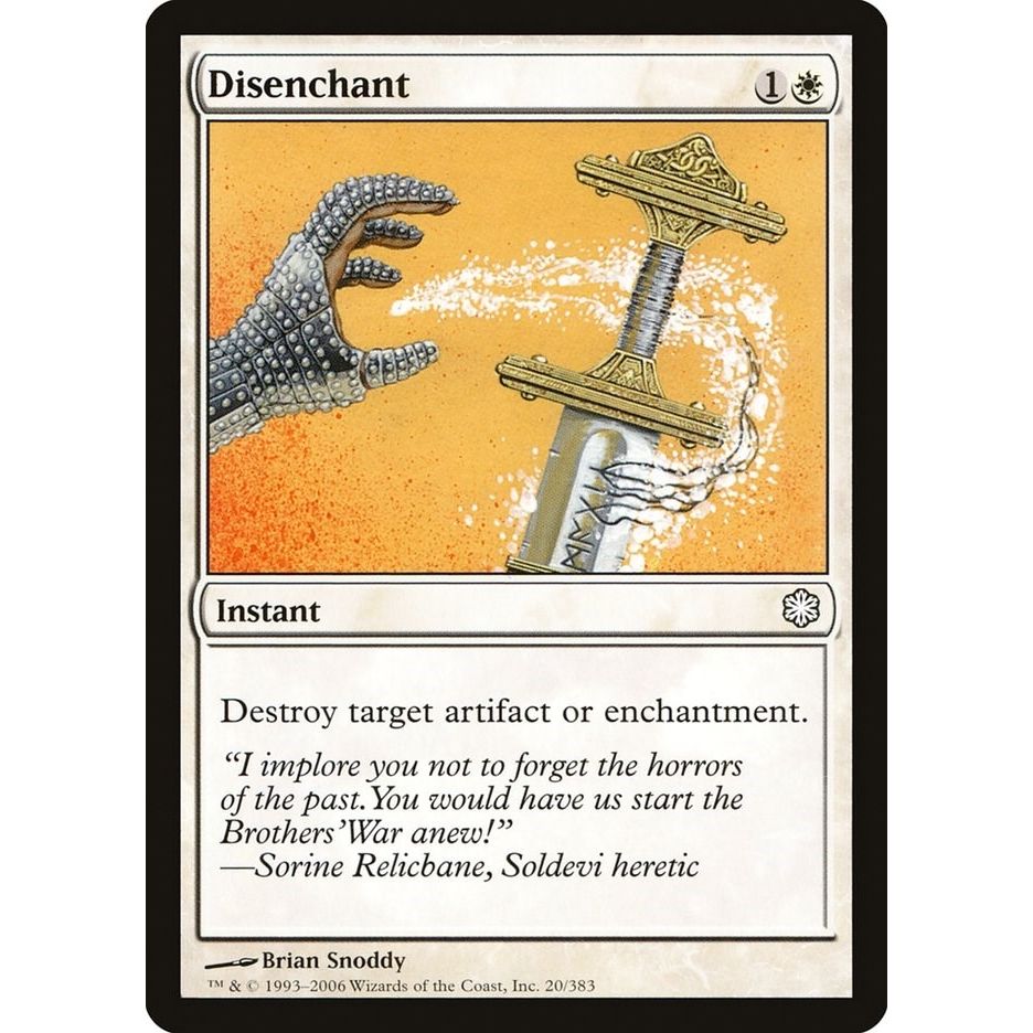 Image for Disenchant (20) (CTD) - Magic: The Gathering