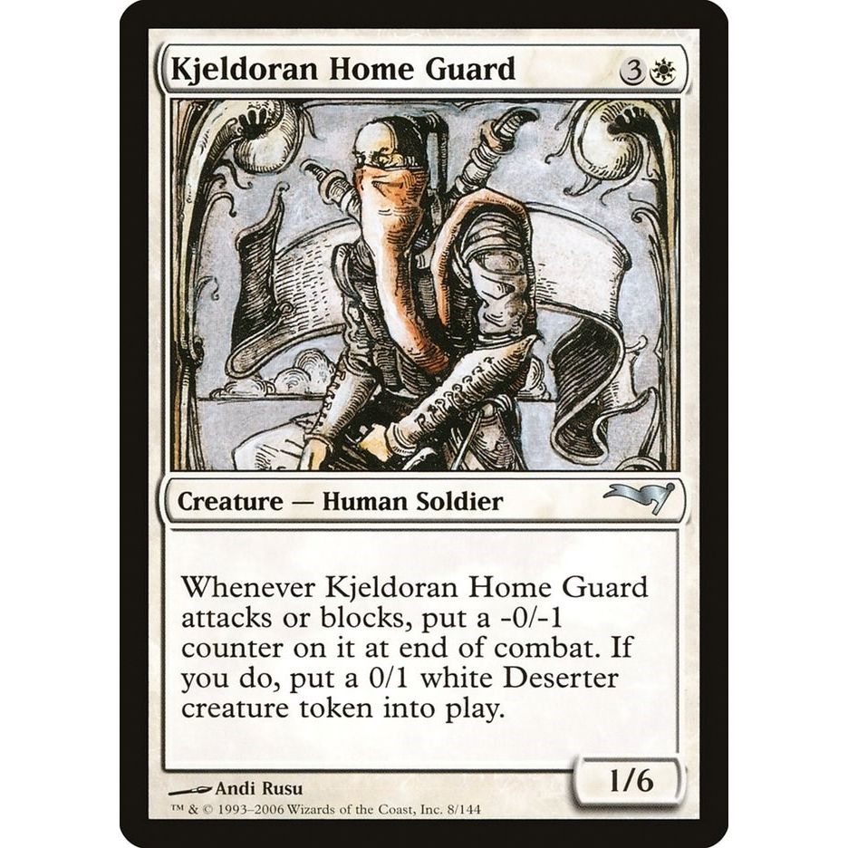 Image for Kjeldoran Home Guard (8) (CTD) - Magic: The Gathering