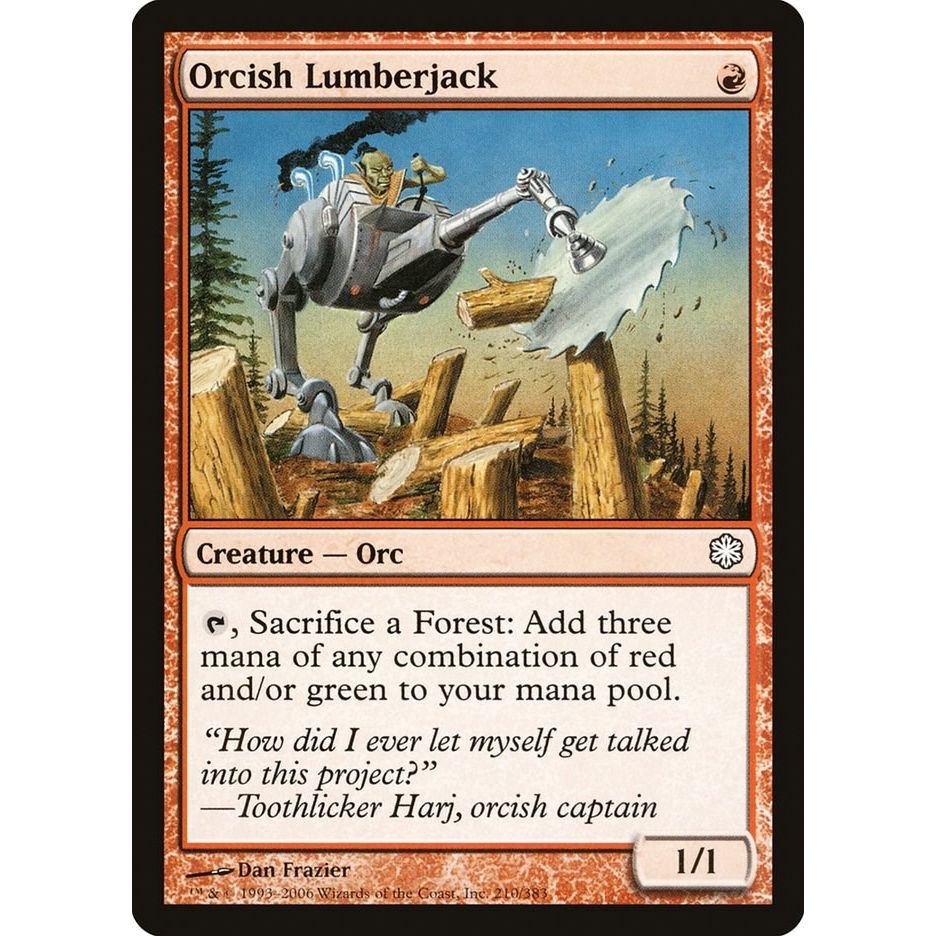 Image for Orcish Lumberjack (210) (CTD) - Magic: The Gathering