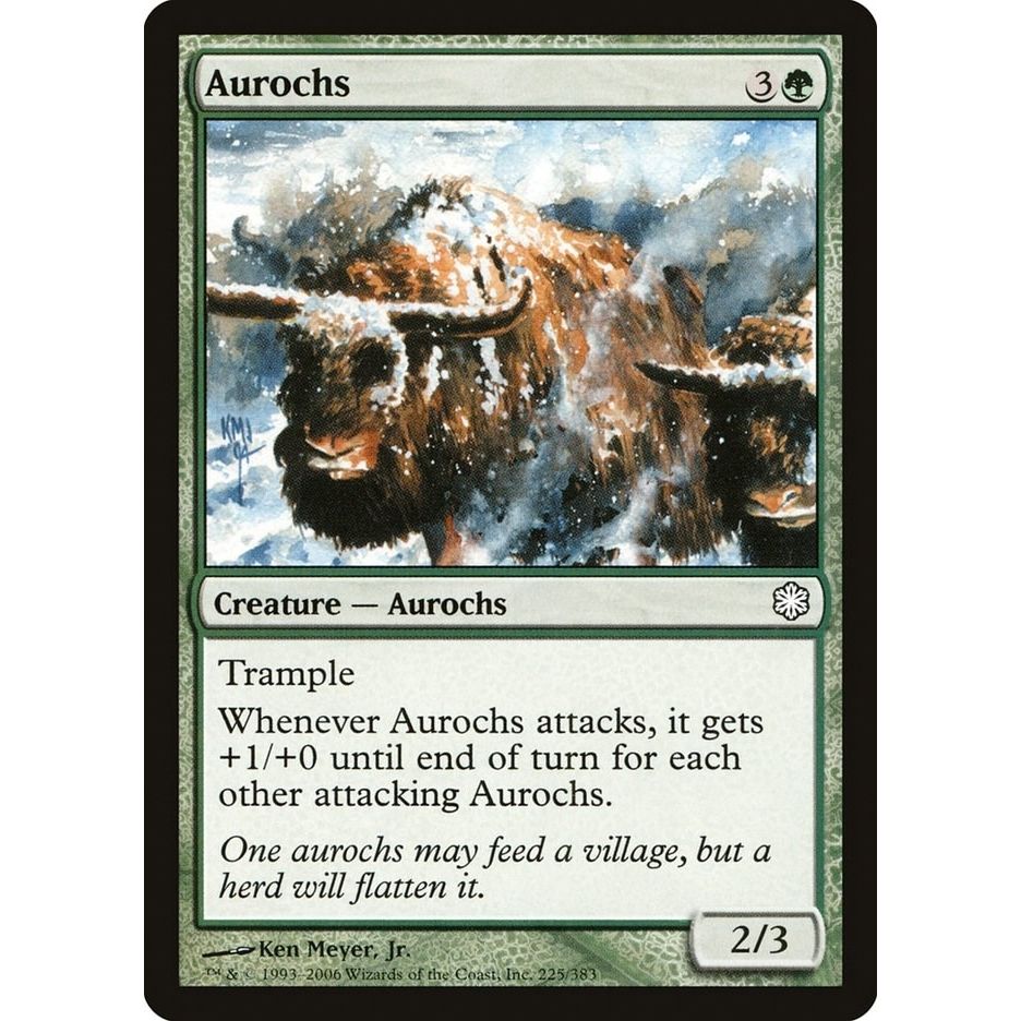 Image for Aurochs (225) (CTD) - Magic: The Gathering