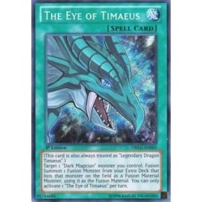 Image for The Eye of Timaeus (DRLG-EN005) (DRLG) - YuGiOh