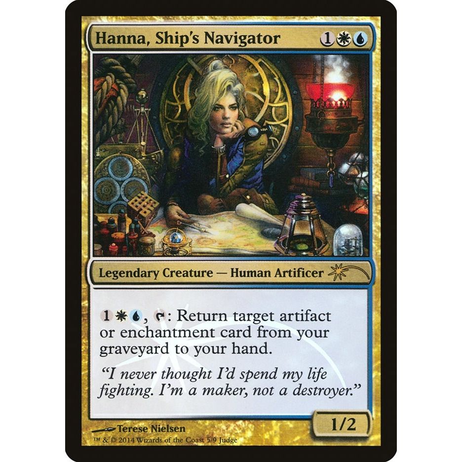 Image for Hanna, Ship's Navigator (5) (JDG) - Magic: The Gathering