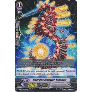 Image for Heat Ray Monster, Gigabolt (BT13/072EN) (BT13) - Cardfight Vanguard