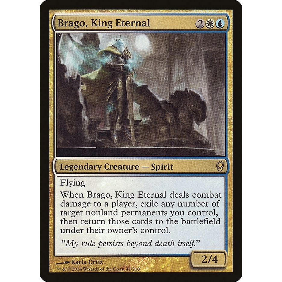 Image for Brago, King Eternal (41) (CNS) - Magic: The Gathering