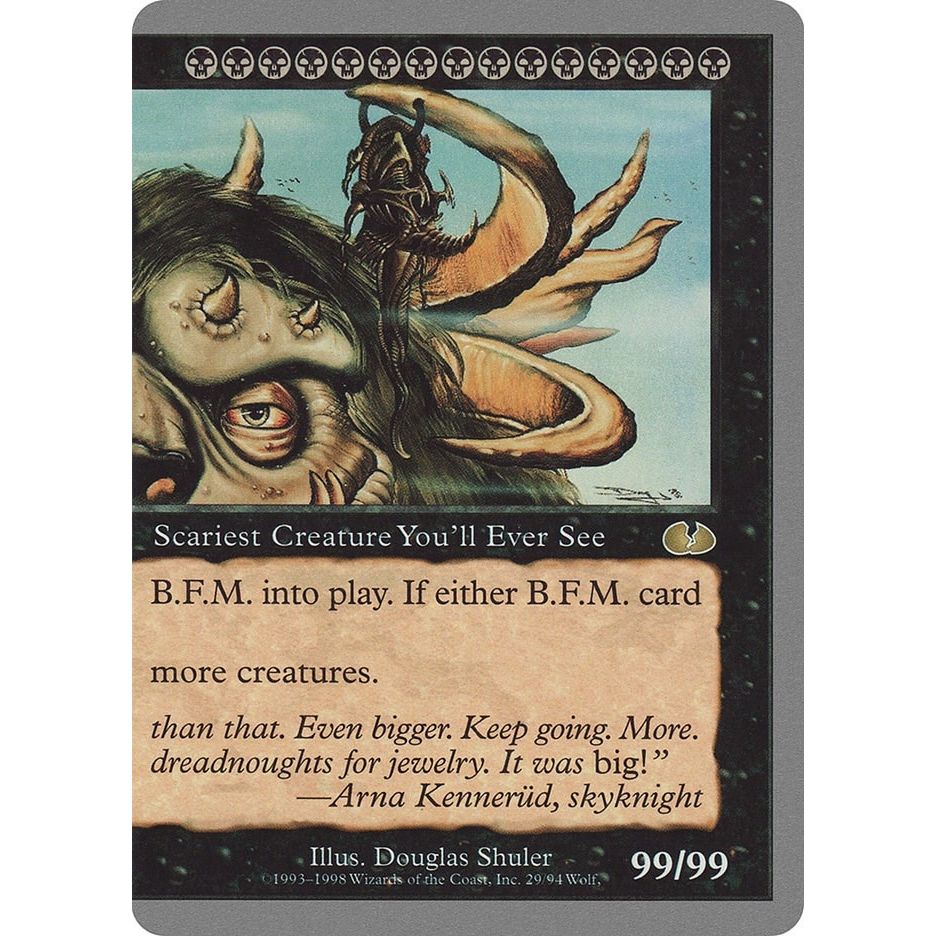 Image for B.F.M. (Big Furry Monster) (29) (29) (UGL) - Magic: The Gathering