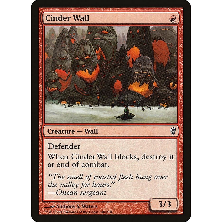 Image for Cinder Wall (140) (CNS) - Magic: The Gathering