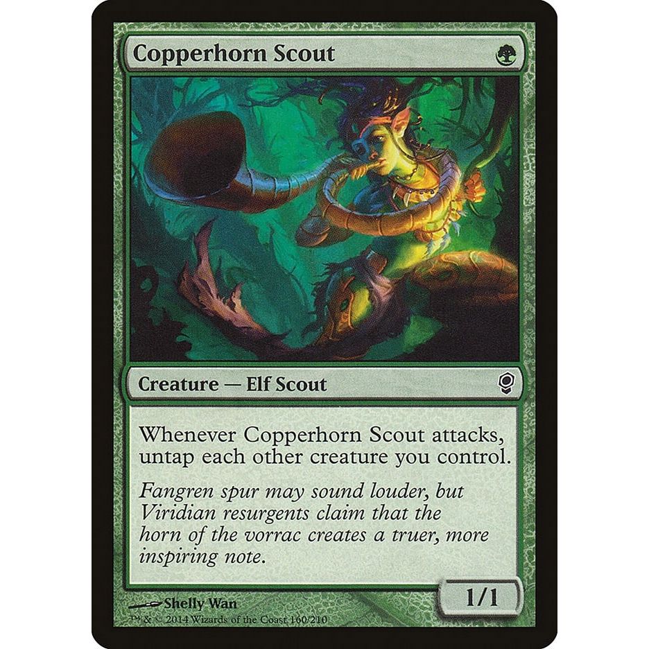 Image for Copperhorn Scout (160) (CNS) - Magic: The Gathering