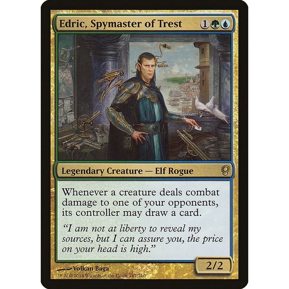 Image for Edric, Spymaster of Trest (187) (CNS) - Magic: The Gathering