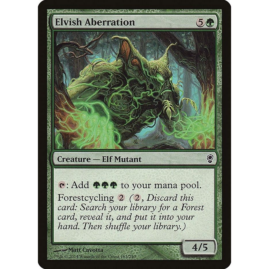 Image for Elvish Aberration (163) (CNS) - Magic: The Gathering