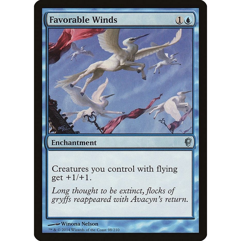 Image for Favorable Winds (98) (CNS) - Magic: The Gathering