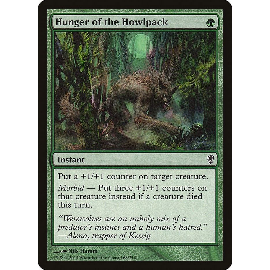 Image for Hunger of the Howlpack (168) (CNS) - Magic: The Gathering