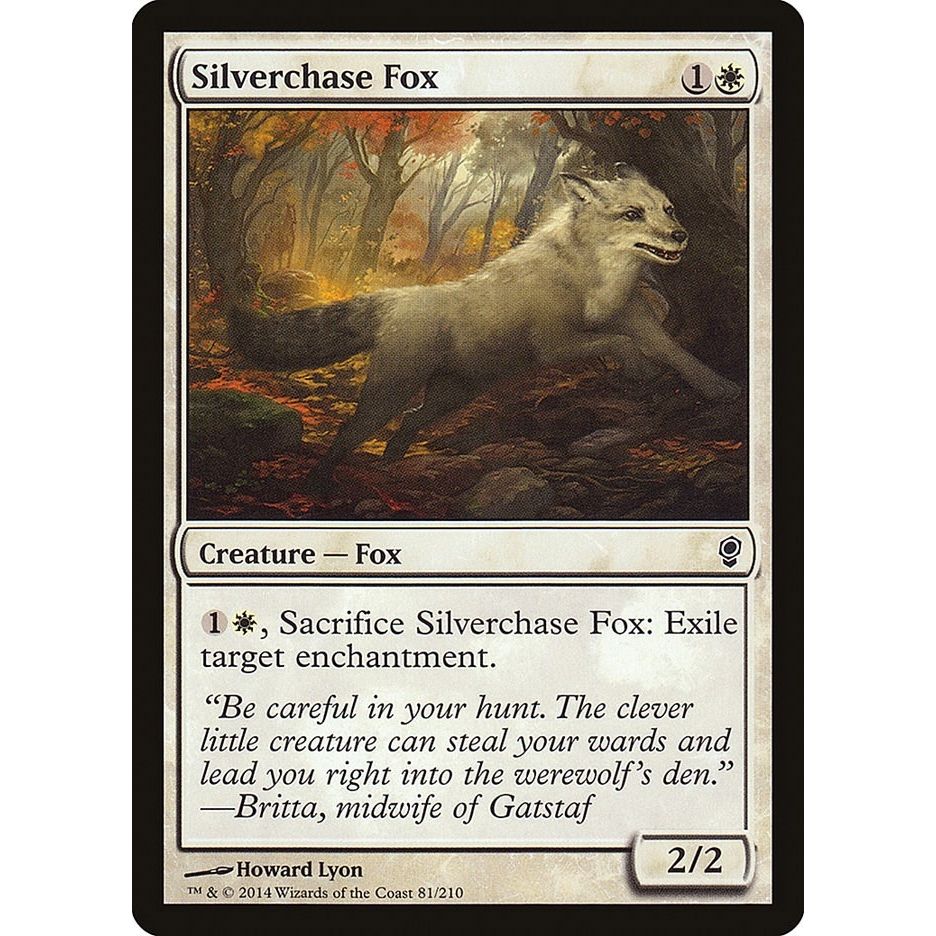 Image for Silverchase Fox (81) (CNS) - Magic: The Gathering