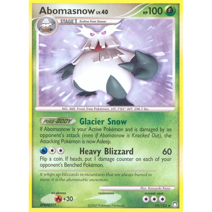Image for Abomasnow (19/123) (MT) - Pokemon