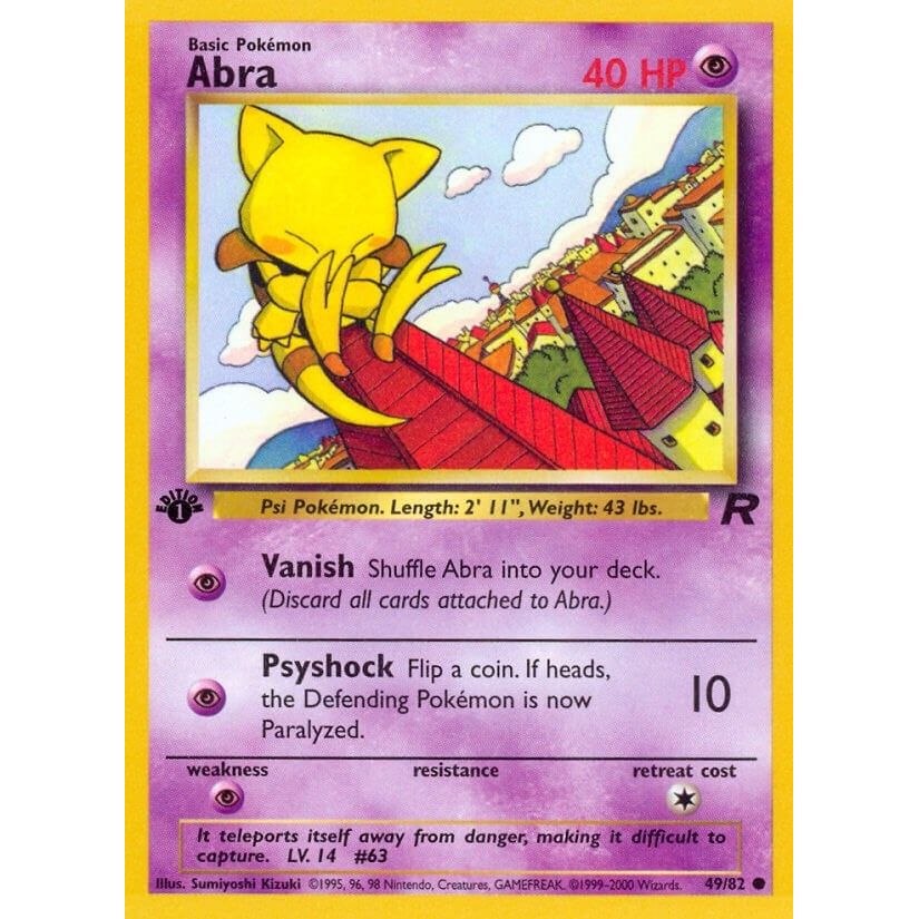 Image for Abra (49/82) (TR) - Pokemon