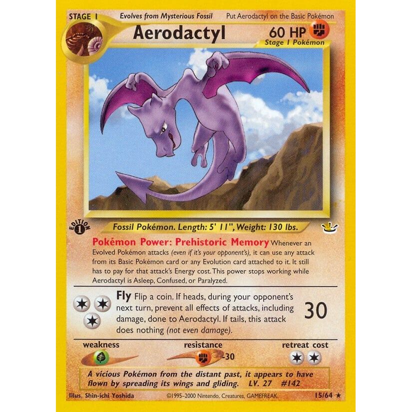 Image for Aerodactyl (15/64) (N3) - Pokemon