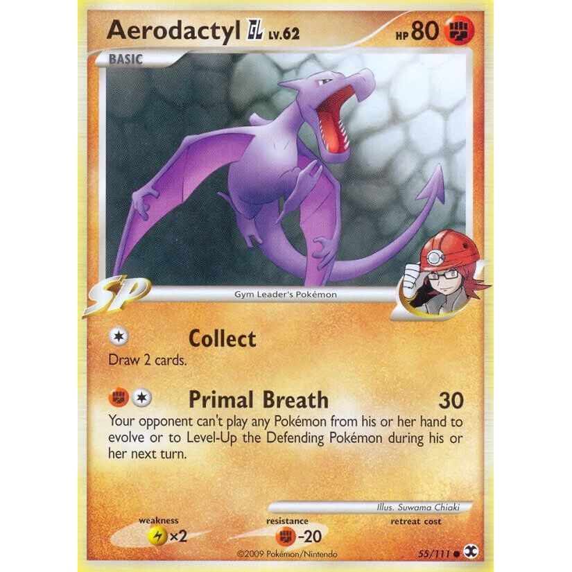 Image for Aerodactyl GL (55/111) (RR) - Pokemon