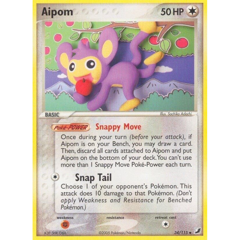 Image for Aipom (34/115) (UF) - Pokemon