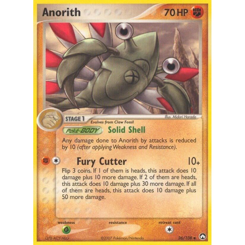 Image for Anorith (26/108) (PK) - Pokemon