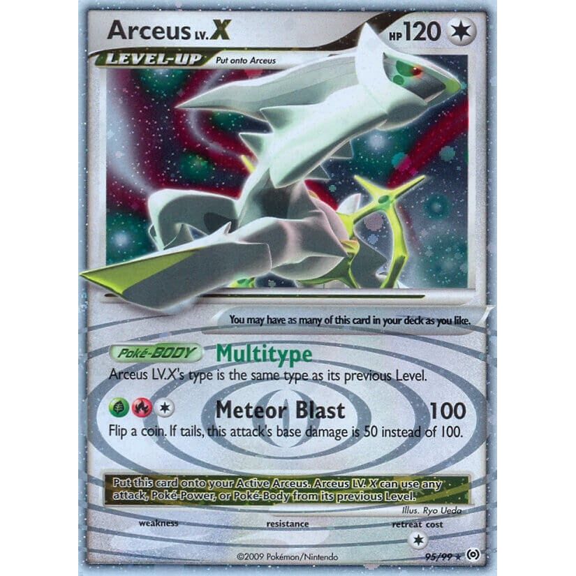 Image for Arceus Lv.X (95) (95/99) (AR) - Pokemon