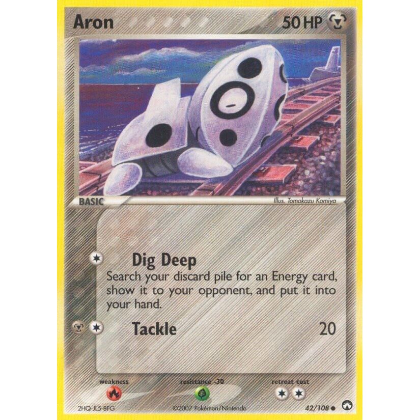 Image for Aron (42/108) (PK) - Pokemon