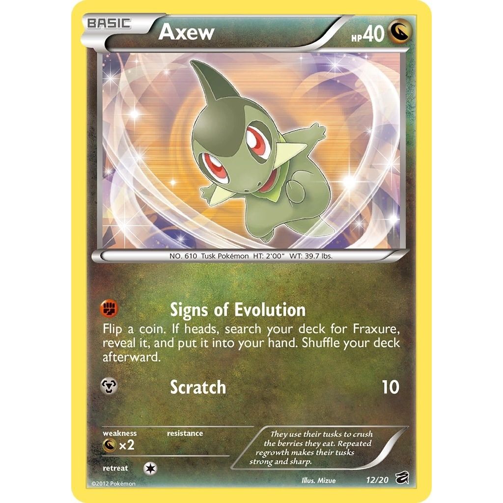 Image for Axew (12) (12/20) (DRV) - Pokemon