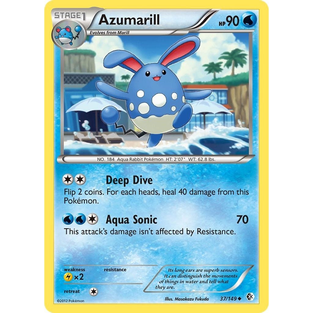 Image for Azumarill (37/149) (BCR) - Pokemon