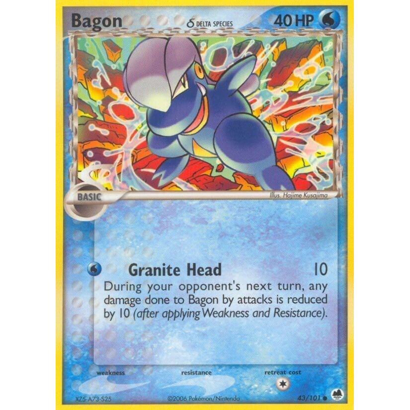Image for Bagon (Delta Species) (43/101) (DF) - Pokemon
